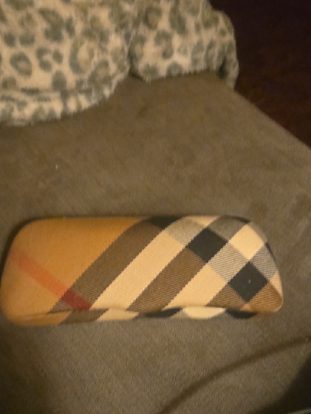 Burberry Black and Silver Rectangular Eyeglass Frames - Picture 3 of 6